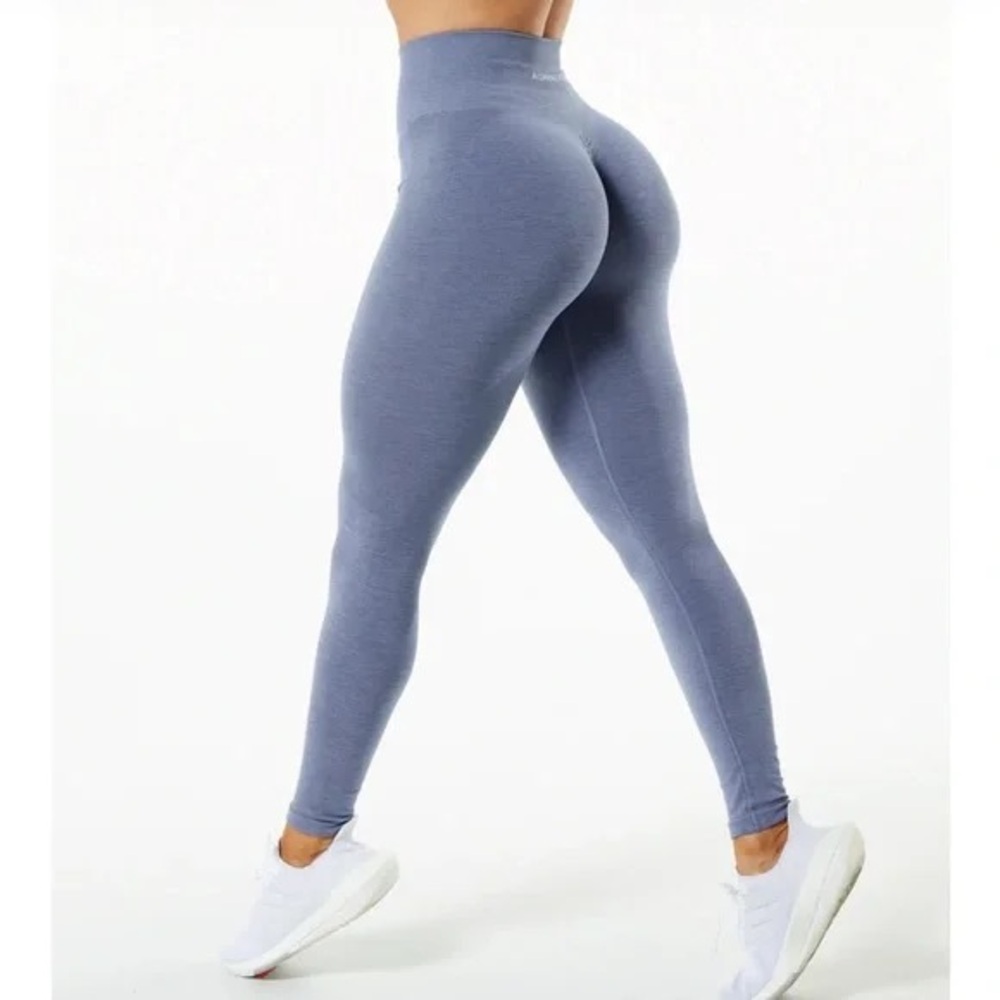 NWT Alphalete Amplify French Blue Leggings size M